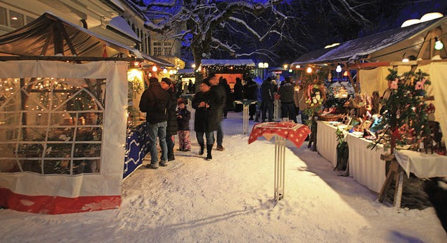 Leckereien und Atmosphre bietet der W...aldhotels Bad Sulzburg am Wochenende.   | Foto: mps