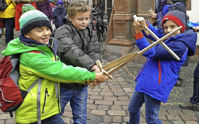 <BZ-FotoAnlauf>Angenbachtalschule: </B... noch bei einem Stadtrundgang angetan.  | Foto: karl-heinz Rmmele