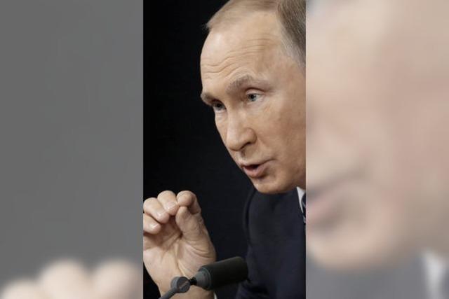 Putin unterstützt US-Syrien-Resolution