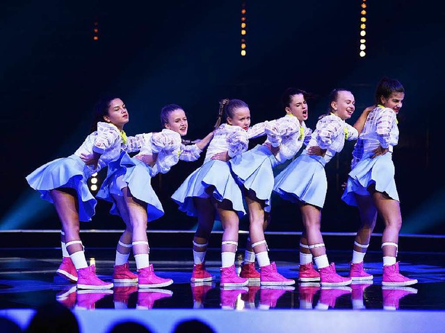 Die  jungen Tnzerinnen von Expression...ot to Dance Kids&#8220; im Halbfinale.  | Foto: Prosieben/Willi Weber