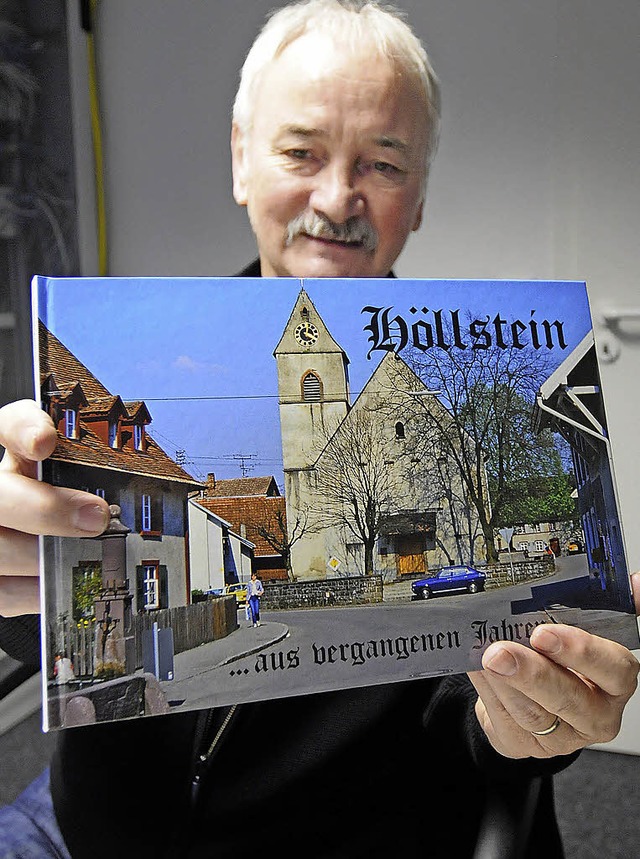 Viele alte Farbbilder aus Hllstein: G... einen neuen Bildband herausgebracht.   | Foto: Robert Bergmann