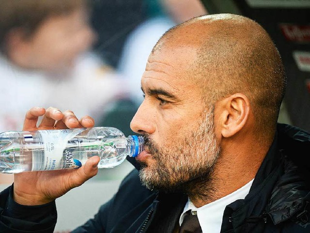 Ihn zieht&#8217;s weg vom FC Bayern: Pep Guardiola  | Foto: AFP