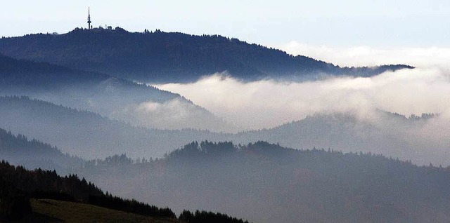 Das Biosphrengebiet Schwarzwald (hier der Belchen) muss um Frdergelder ringen.  | Foto: dpa