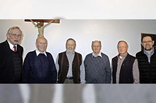 Seit 65 Jahren im Chor