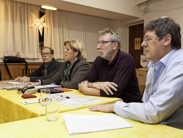 Diskussionsrunde zum lterwerden mit MdL Sabine Wlfle.  | Foto: G. Zahn