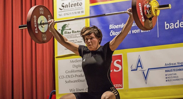 Beste Lrracher Gewichtheberin gegen Schifferstadt: Tabea Tabel  | Foto: Grant Hubbs