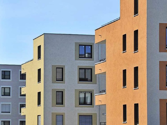 Neue Wohnungen am Sternenhof in Freiburg-Mooswald (Symbolbild)  | Foto: Michael Bamberger