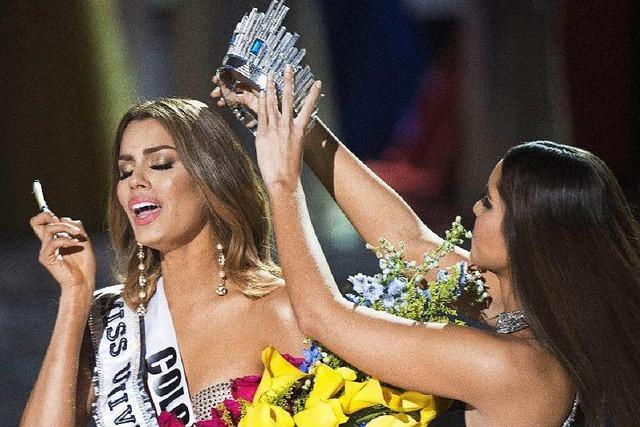 Moderator krnt zuerst falsche Miss Universe