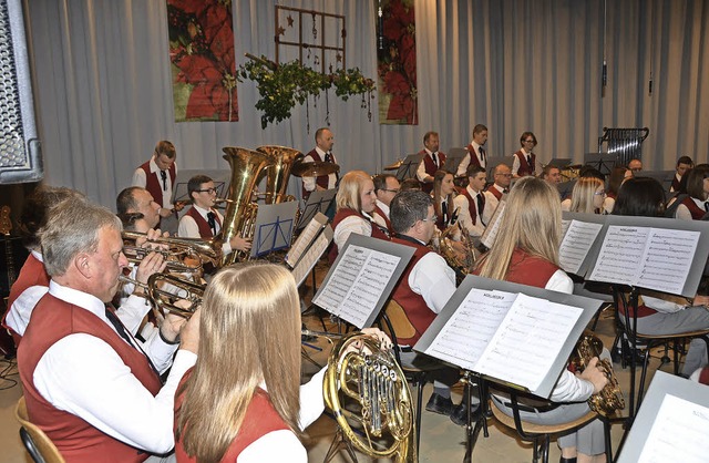 Sasbach. Die Musiker bei der Konzertauffhrung.  | Foto: Roland Vitt