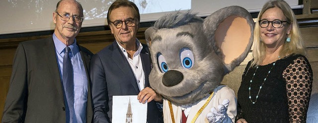 Zum fnften Mal hat der Europa-Park ge... und Mnsterbaumeisterin Yvonne Faller  | Foto: Europa-Park