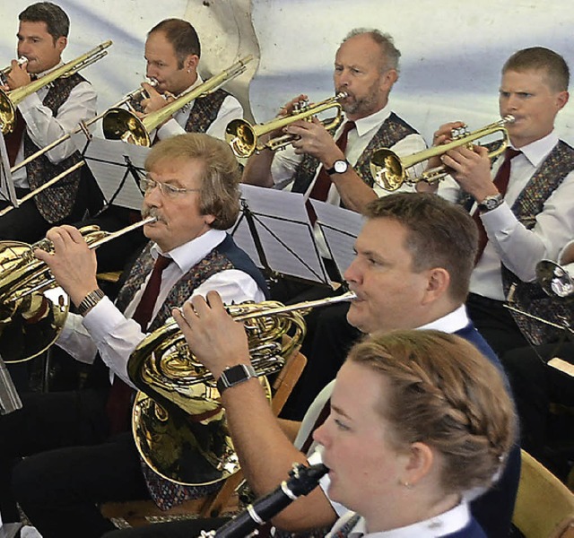Der Musikverein Egringen ldt traditio... nach Weihnachten zum Jahreskonzert.   | Foto: Senf