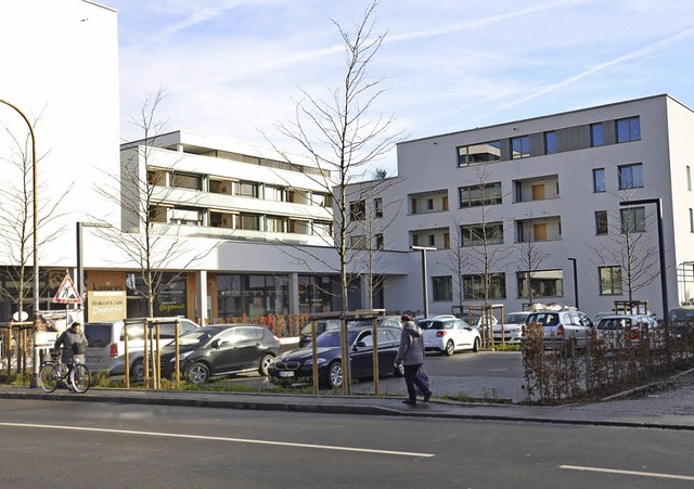 Mhlestrae Tumringen, der Parkplatz  ...enkbarer Platz fr einen Wochenmarkt.   | Foto: N. Trenz