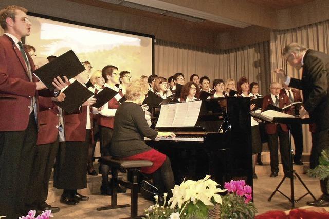 Viele Lieder wurden mehrsprachig gesungen