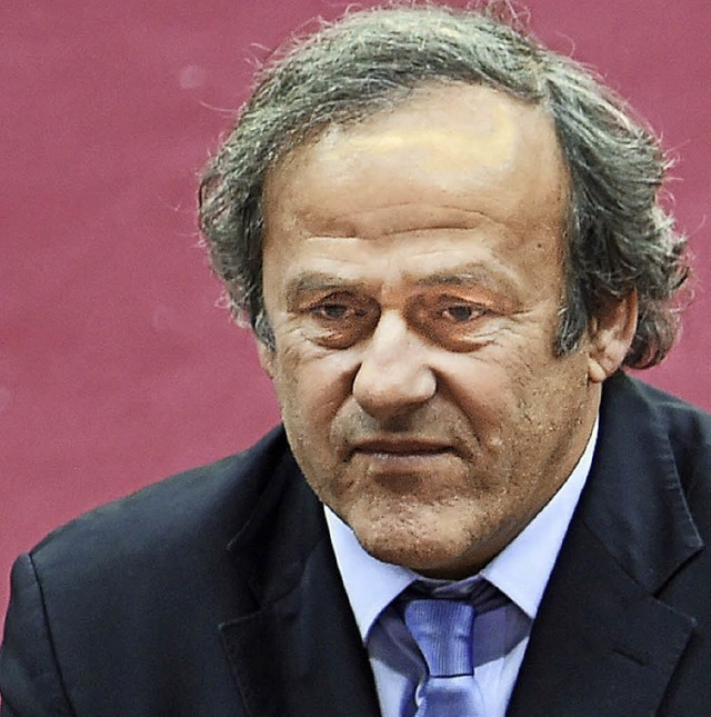 Getroffen: Michel Platini  | Foto: dpa