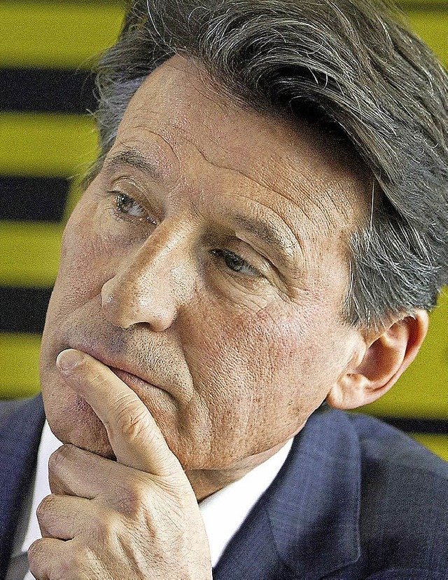 Gedankenspiele oder bitterer Ernst: Im...dent Sebastian Coe rumort es gewaltig.  | Foto: afp