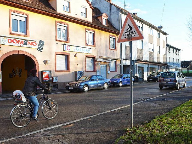 Die obere Markgrafenstrae und die sic... Neubronnstrae werden Fahrradstraen.  | Foto: Gerhard Walser