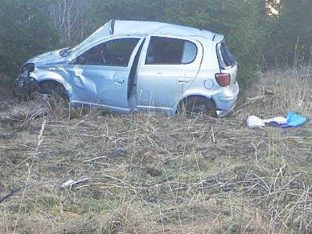 Eisgltte war der Grund fr den Unfall... Bonndorf und Schluchsee ereignet hat.  | Foto: Polizei