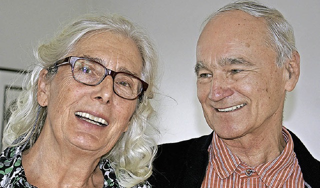 Verliebt wie vor 50 Jahren: Anke und Rudolf Wilke    | Foto: Probst