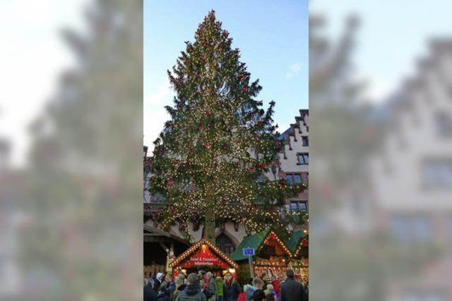 Deutschlands größer Weihnachtsbaum