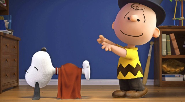 Zaubern fr die Liebe: Charlie Brown lsst Snoopy  schweben  | Foto: Fox
