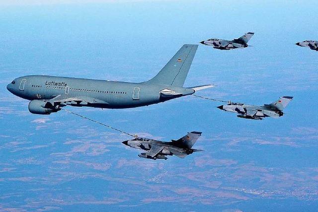 Bundeswehr beteiligt sich auch an Heiligabend an Luftangriffen