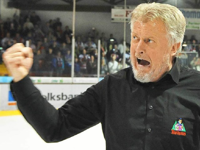 Drei Punkte aus Heilbronn entfhrt: EHC-Coach Leos Sulak  | Foto: Achim Keller