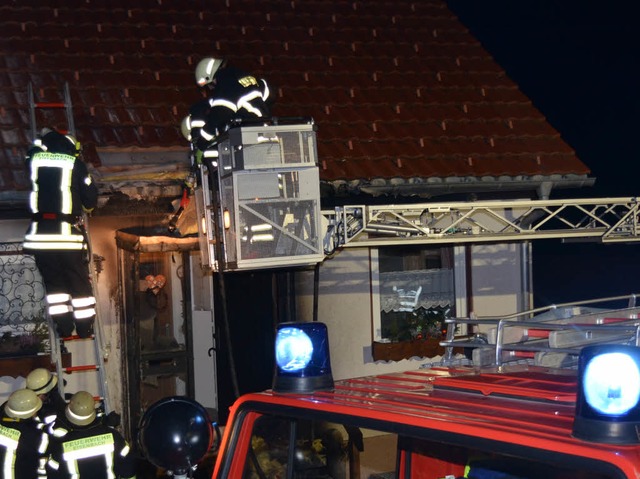 Feuerwehreinsatz in Oberbrnd an Heiligabend.  | Foto: Kamera24tv