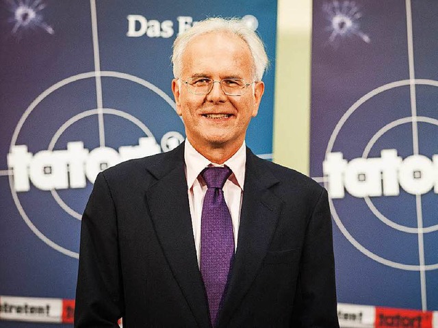 Harald Schmidt bei der Prsentation de...; der ARD am 8. Dezember in Stuttgart.  | Foto: dpa