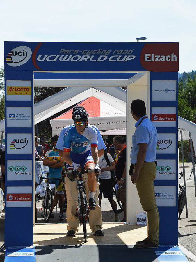 Juli: Paracycling Weltcup in Elzach.