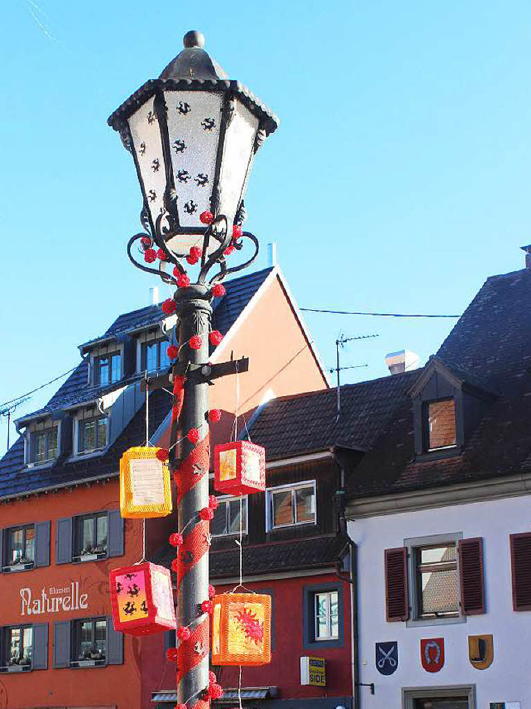 November: Wer gestaltet die schnste Laterne? Zu einem solchen Wettbewerb ruft der Gewerbeverein Elzach auf.