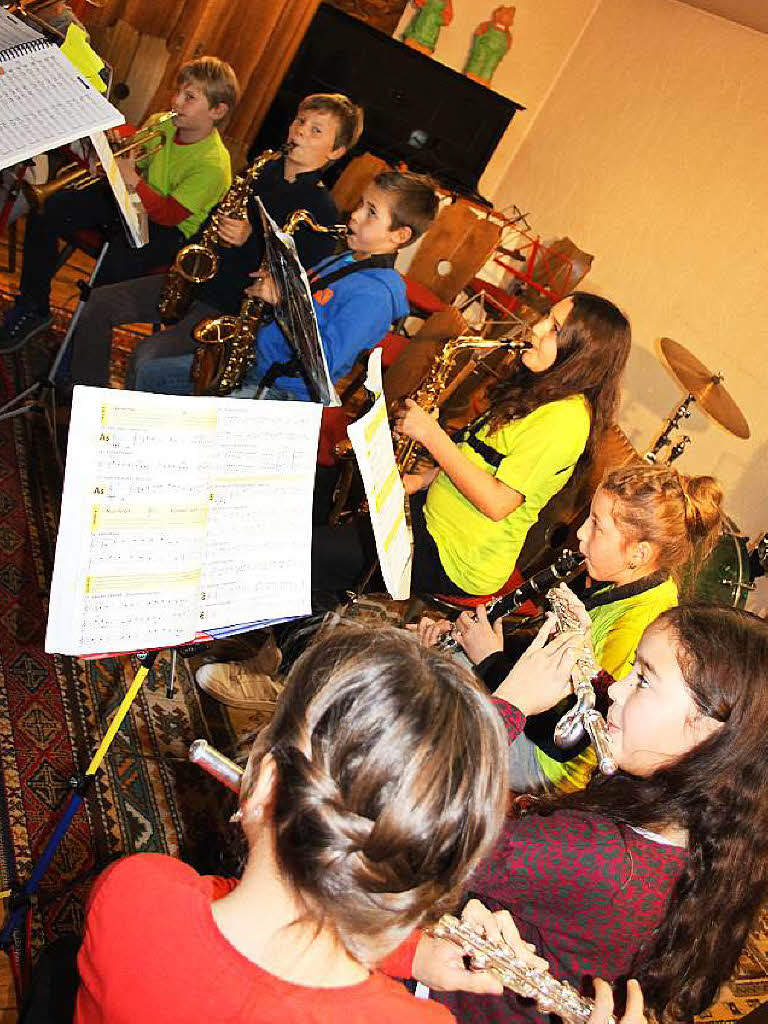 Der Nachwuchs vom Musikverein Trachtenkapelle Bleibach und der Blserklasse der Grundschule haben beim Vorspielnachmittag bewiesen, das sie schon sehr viel gelernt haben.