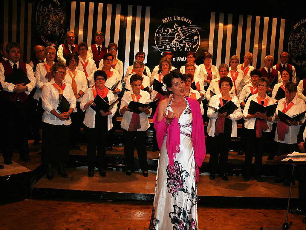 Die MGV-Chorgemeinschaft Bleibach veranstalte ein Jubilumskonzert zum 95-jhrigen Bestehen.