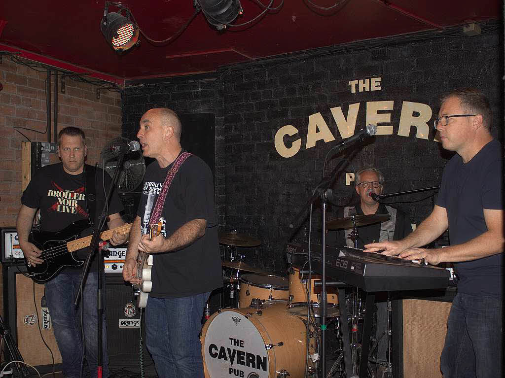 Die Waldkircher Rockband „Ufo Club“ trat im berhmten Cavern Pub in Liverpool auf.