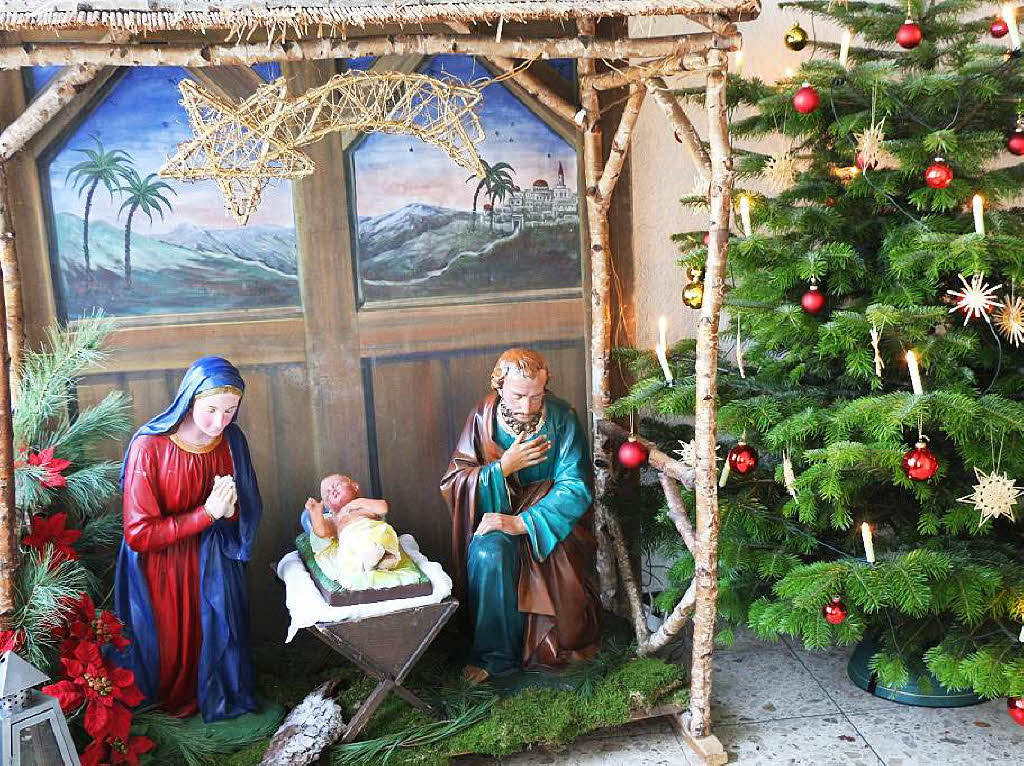 Dezember: Diese Weihnachtsszene ist im Alters- und Pflegeheim St. Nikolai zu bewundern.