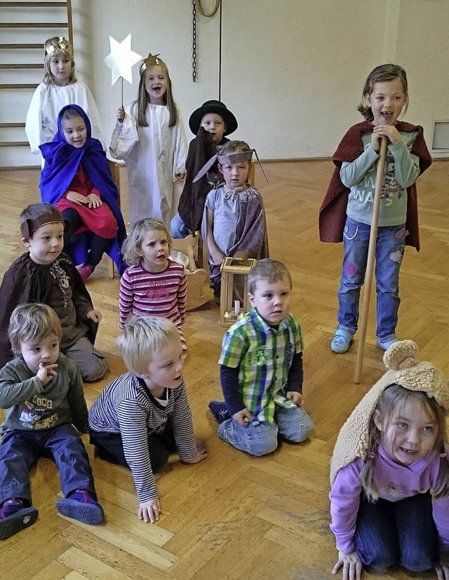 Die Gemeinde Simonswald bezuschusst di... Elisabeth bei ihrer Weihnachtsfeier.   | Foto: Kiga