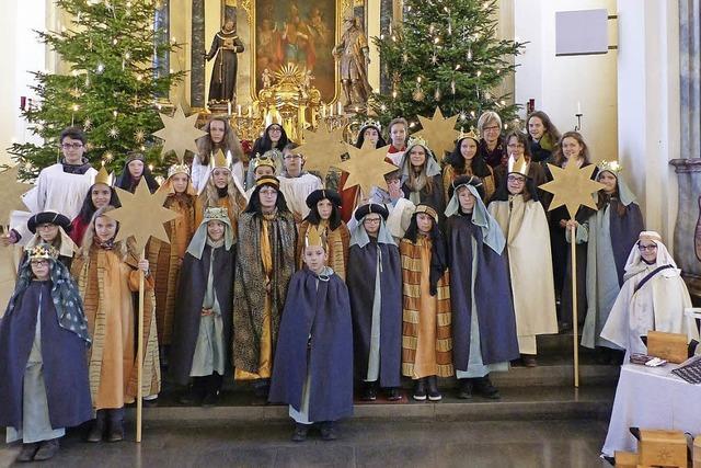 30 Sternsinger eingesegnet