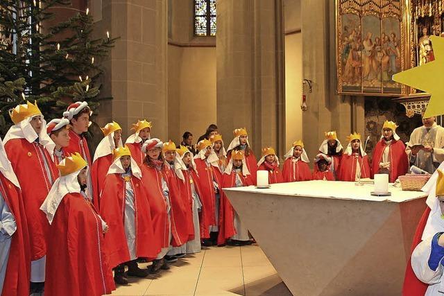 Sternsinger sind unterwegs