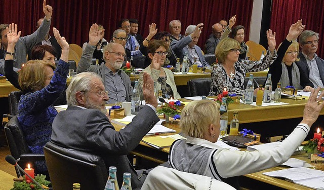 Die Haushaltsabstimmung im Gemeinderat erfolgt im Interesse aller  Brger.  | Foto: Ingrid Bhm-Jacob