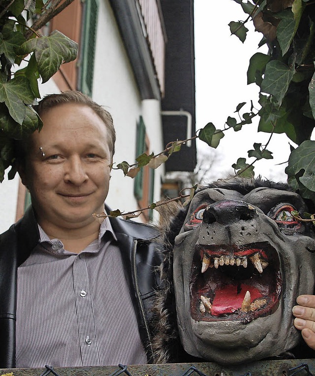 D&#8217;Wlf vom Dinkelberg und  ihr V...#8222;Silvestergrillstand&#8220; ein.   | Foto: Petra Wunderle