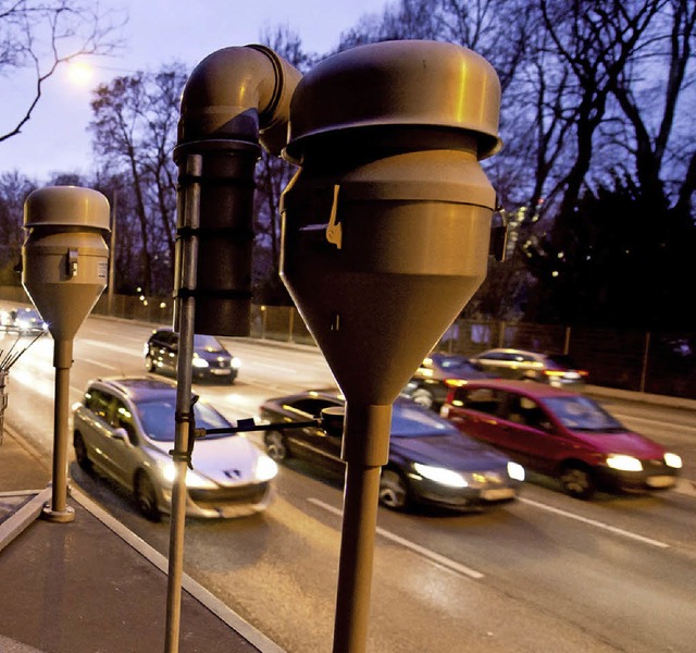Am Neckartor werden seit Jahren zu hohe Luftbelastungen gemessen.  | Foto: dpa
