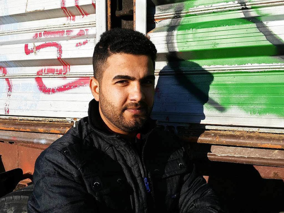 Omar Yunis (25) ist aus dem Irak nach ...iese Woche wird er das Heim verlassen.  | Foto: David Weigend