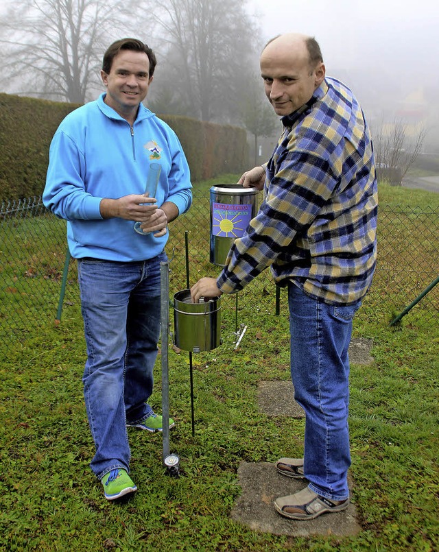 Die Wetterfrsche aus Ettenheimmnster...n seit 25 Jahren eine  Wetterstation.   | Foto: Erika Sieberts