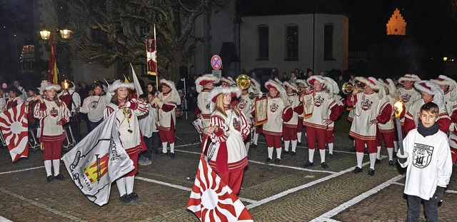 Der Zeller Fanfarenzug war dieses Jahr...ein Botschafter in den Zeller Farben.   | Foto: privat