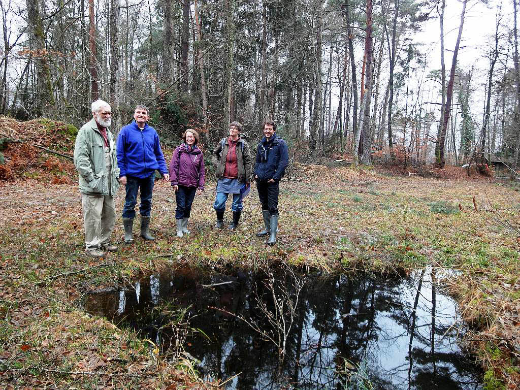 Neue Teiche für bedrohte Amphibien Kandern Badische Zeitung
