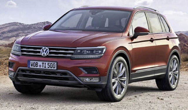 Neuauflage eines Bestsellers: VW Tiguan   | Foto: werksfotos