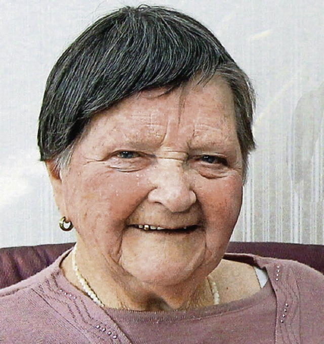 Irmgard Johner   | Foto: Trogus