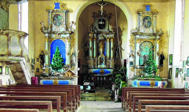 Der Frderverein bernimmt die Verantw... Innensanierung der Gnadentalkapelle.   | Foto: Rainer Bombardi