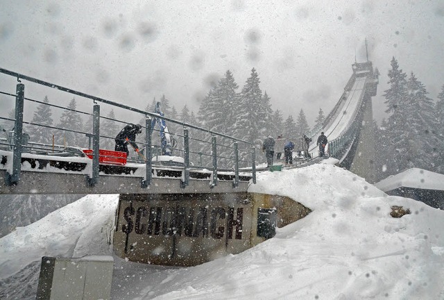 So htte er aussehen knnen, der Winte...eltcup-Skatingpiste im Wittenbachtal.   | Foto: johannes bachmann