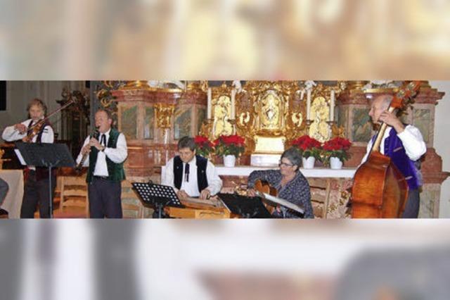 Handgemachte Musik in der Kirche