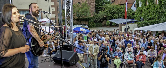 &#8222;So klingt Ettenheim&#8220;, war...beim Abschlussspecial vor dem Rathaus.  | Foto: ARCHIVFOTO: OLAF MICHEL